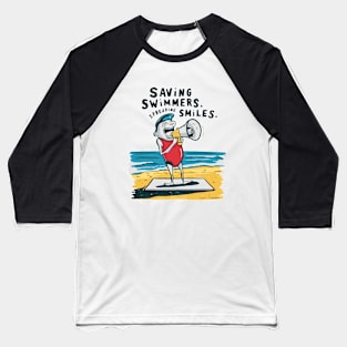 Saving swimmers spreading smiles Baseball T-Shirt